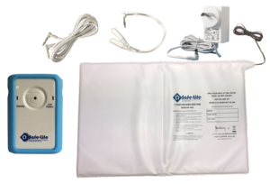 Foldable bed sensor pad kit