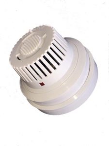 240V Operated Smoke Detector Modified to Take Pet-PCB Wireless TX