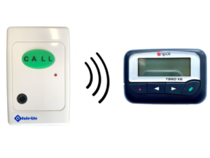 Call point with pendant jack to pager kit