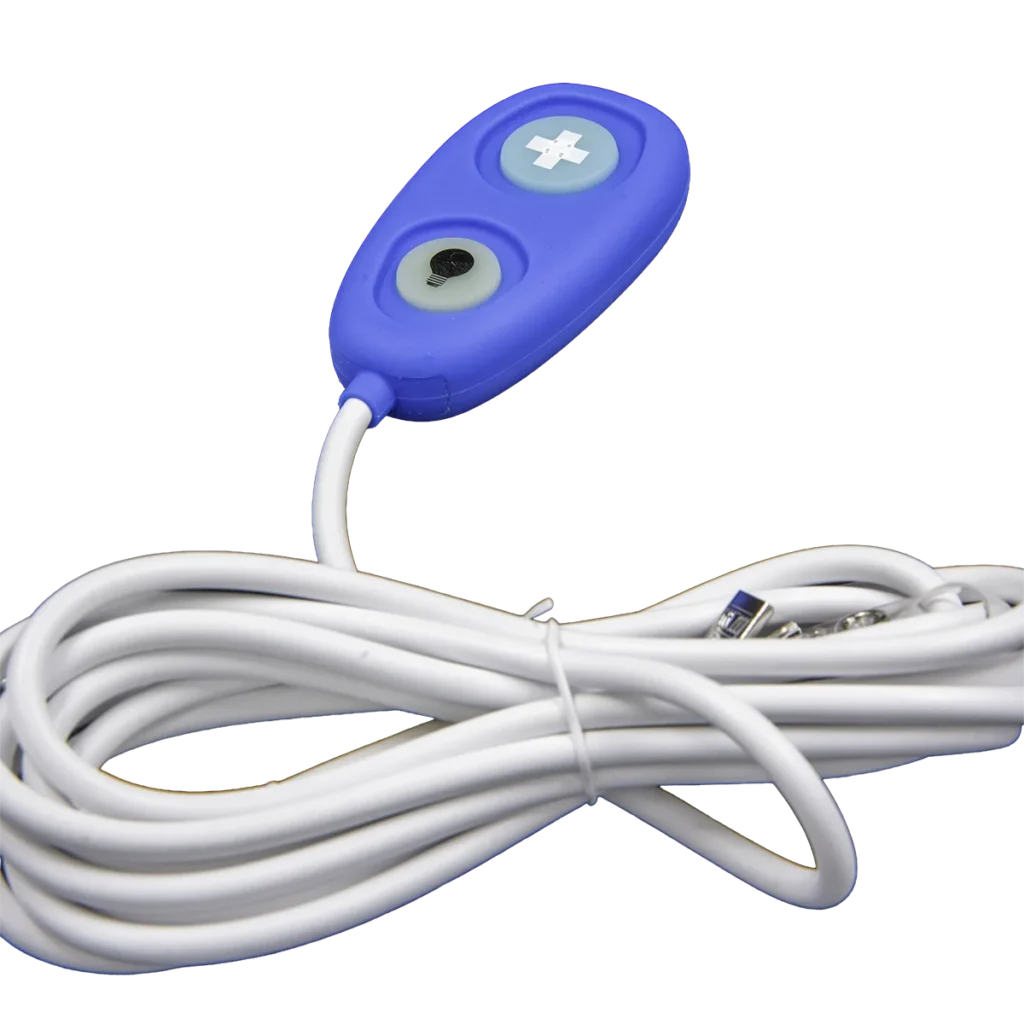 Silicon 2 button pendant