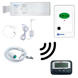 Long Range Wireless Bed Pad & Pendant to Pager Kit
