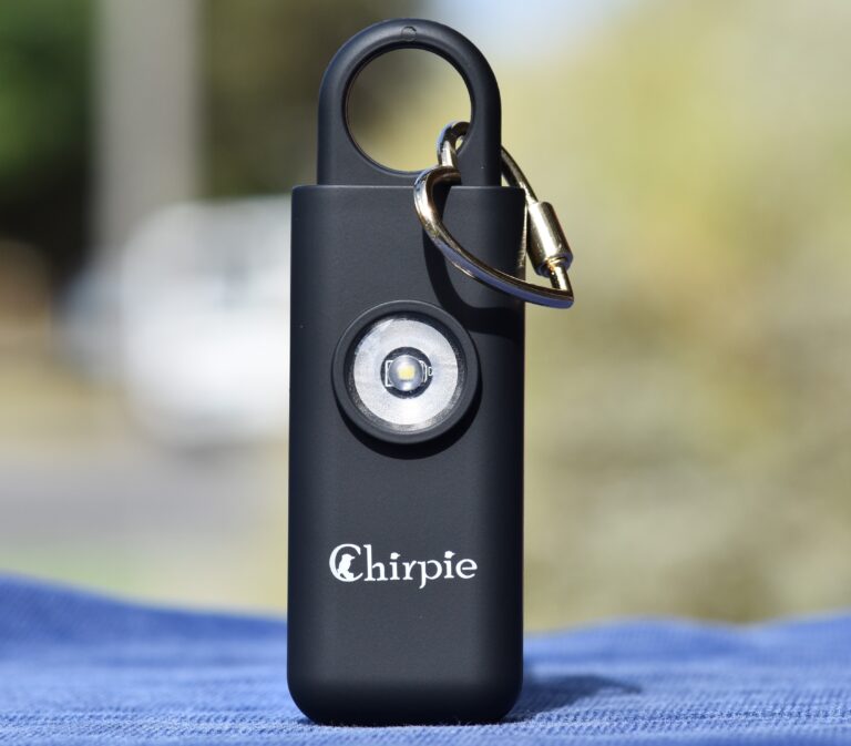 Personal Safety Alarm Black - Chirpie