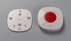 Wireless SOS call button with bracket