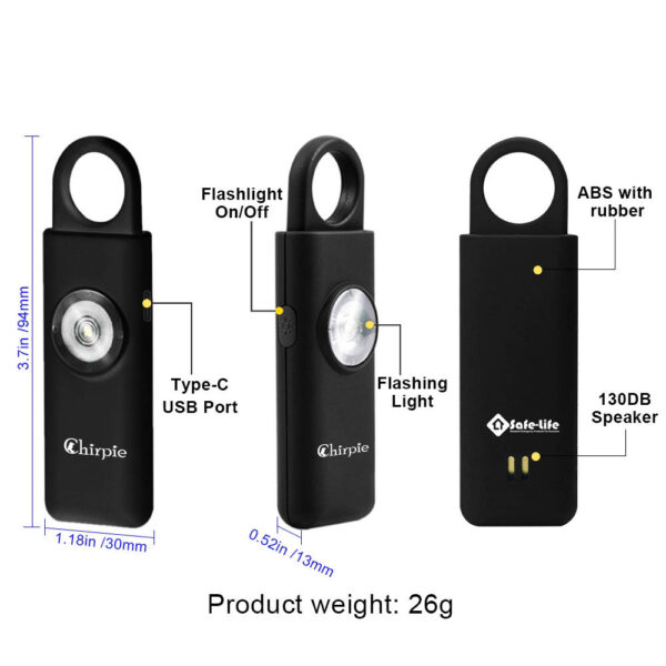 Personal Panic Alarm - Chirpie Infinity - Image 8