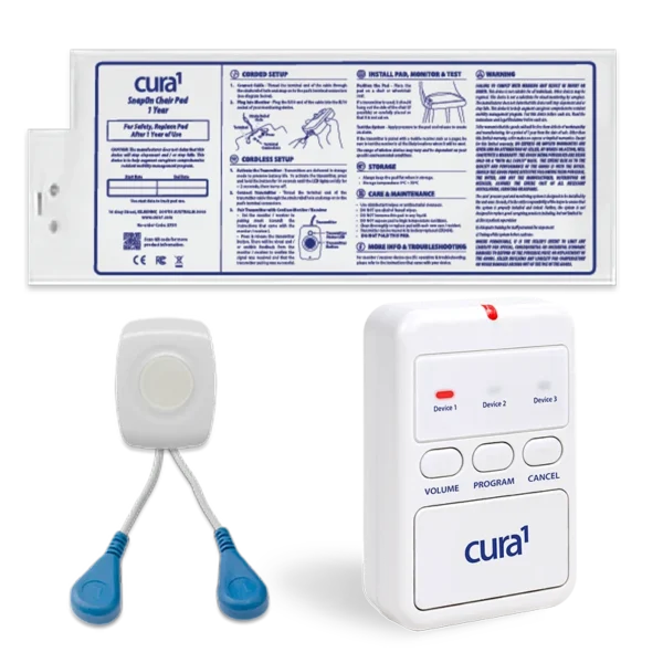 Chair alarm sensor pad for elderly