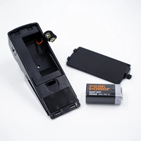 Door stop alarm battery