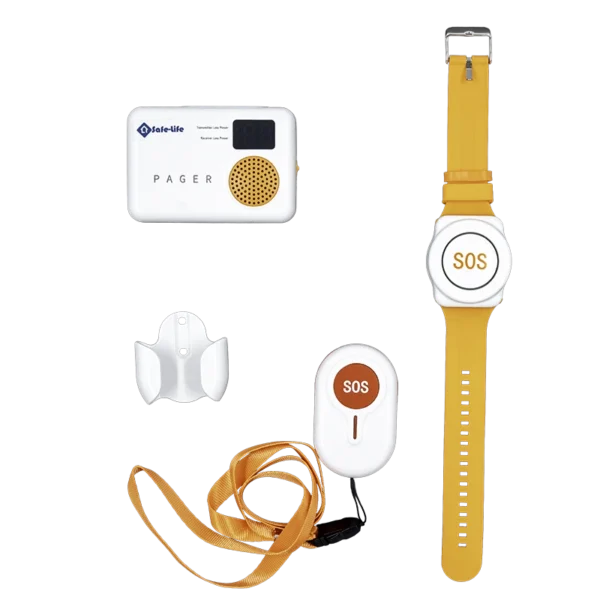 Caregiver Call Button wrist pager kit