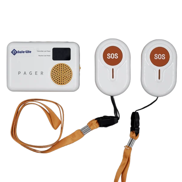 Caregiver Call 2 Button pager kit