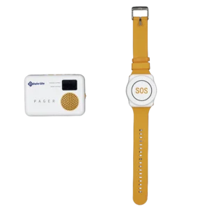 Caregiver Call wrist Button pager kit