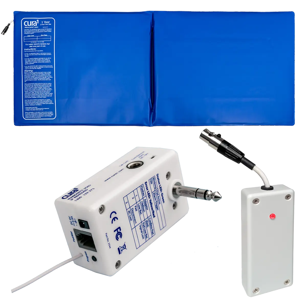 Wireless Crash Mat Kit for Facility Use – Cura1 Cordless System for Nurse Call Integration