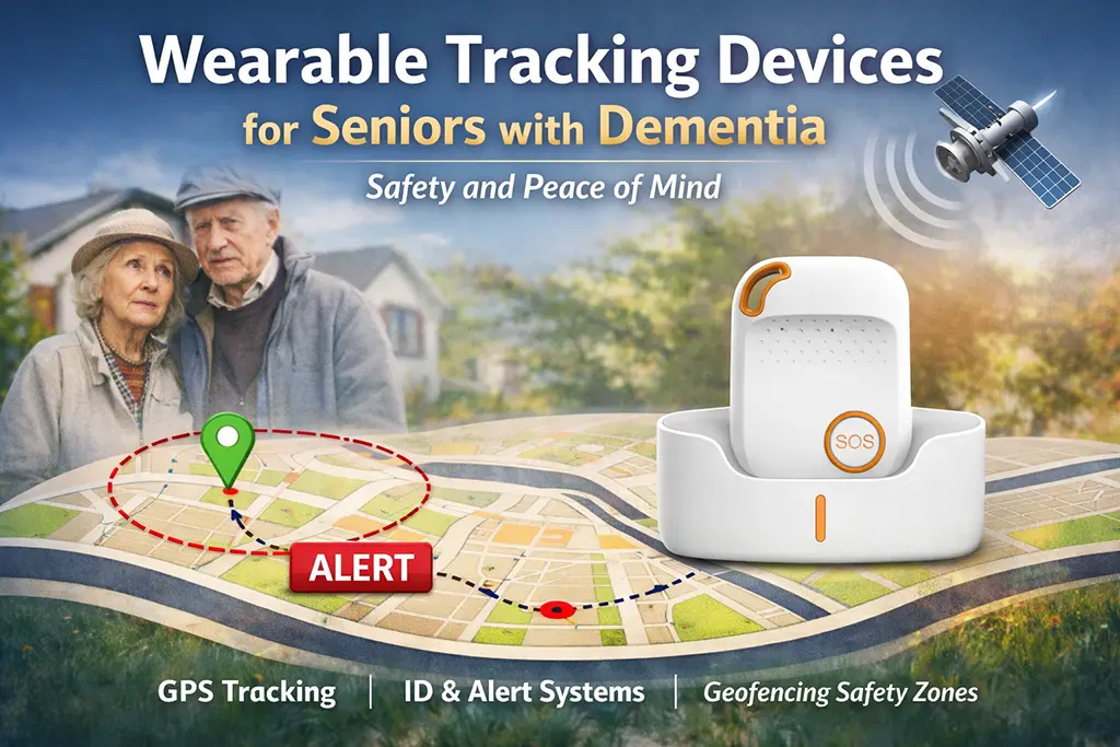 Wearable Tracking Devices for Seniors with Dementia: Safety and Peace of Mind