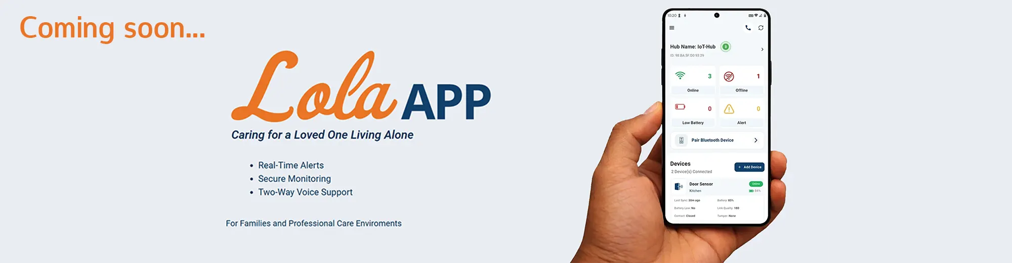 Lola app coming soon